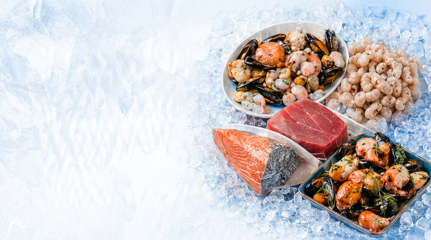 Ice Austral Seafood Desktop Background
